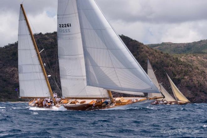 105ft (32m) Bruce King designed ketch, Whitehawk ©  Cory Silken